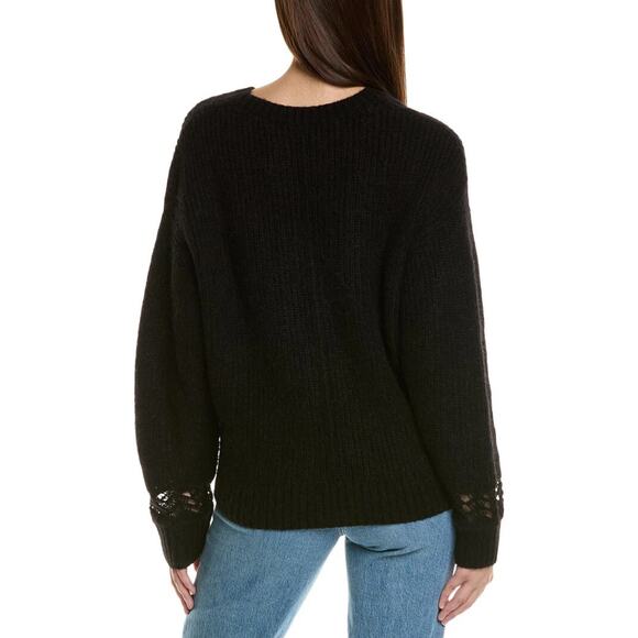 MSRP $300 NWT The Kooples Wool & Alpaca Knit Sweater Size L ~ SAME DAY SHIP - Picture 2 of 7